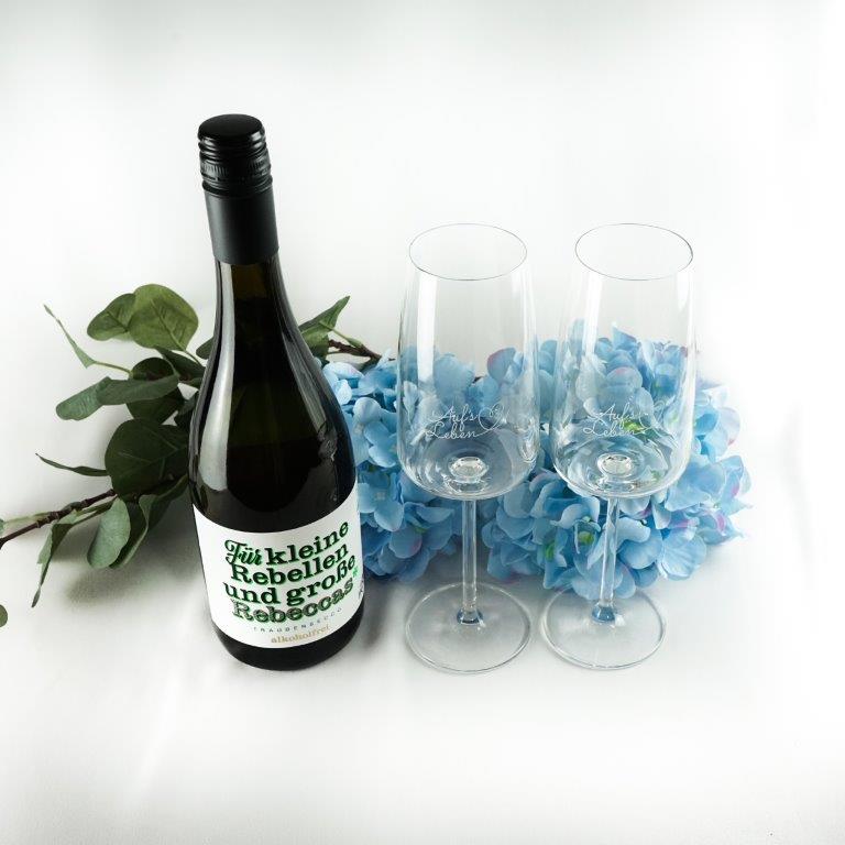 alkoholfreier Traubensecco