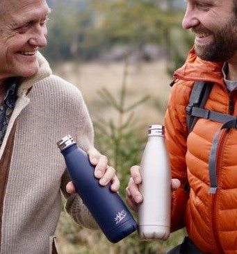 Isoliertrinkflasche FLSK® - "Auf's Leben", 500 ml