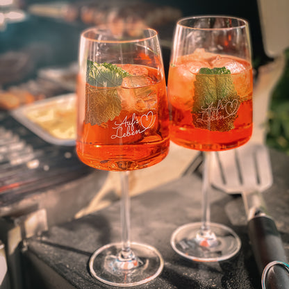 Perfekte Gläser für Sprizz und Rotwein¦ 6 Gläser